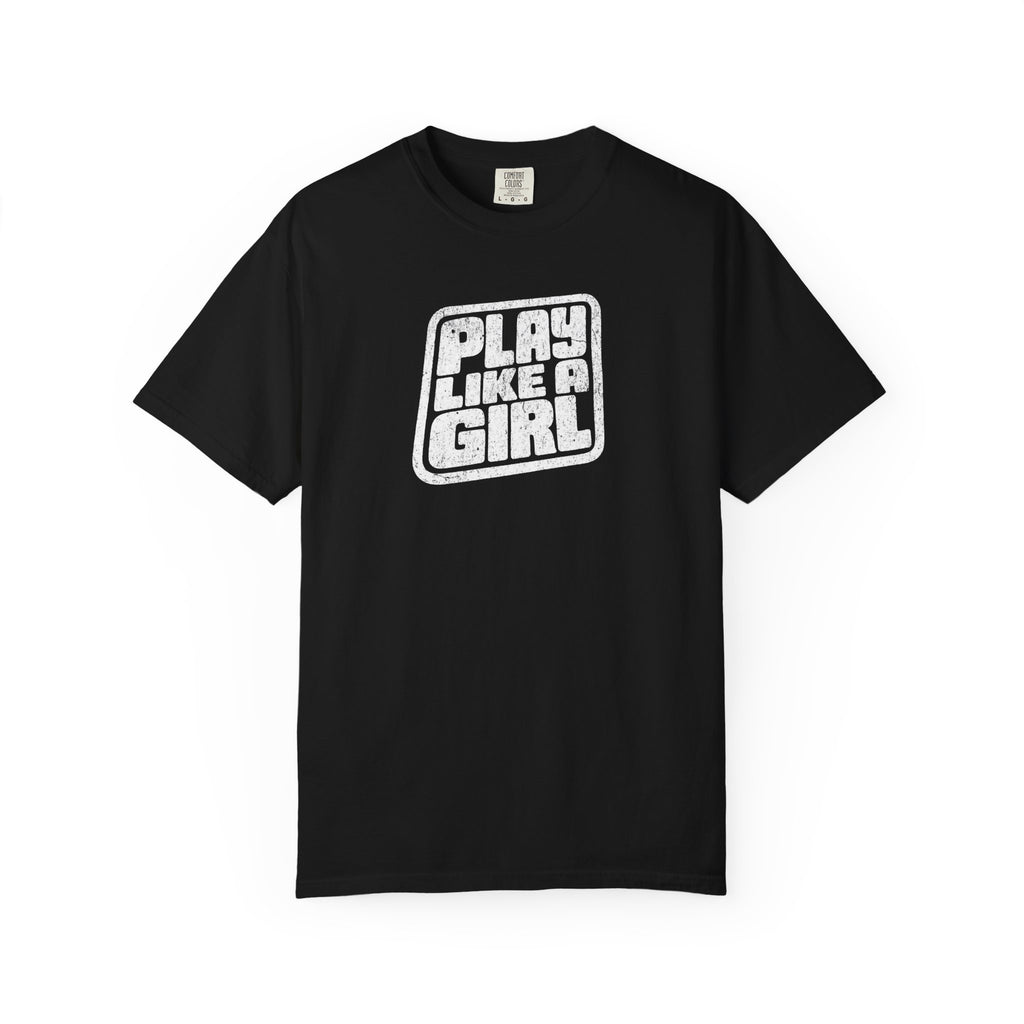 Vintage Play Like a Girl T-Shirt