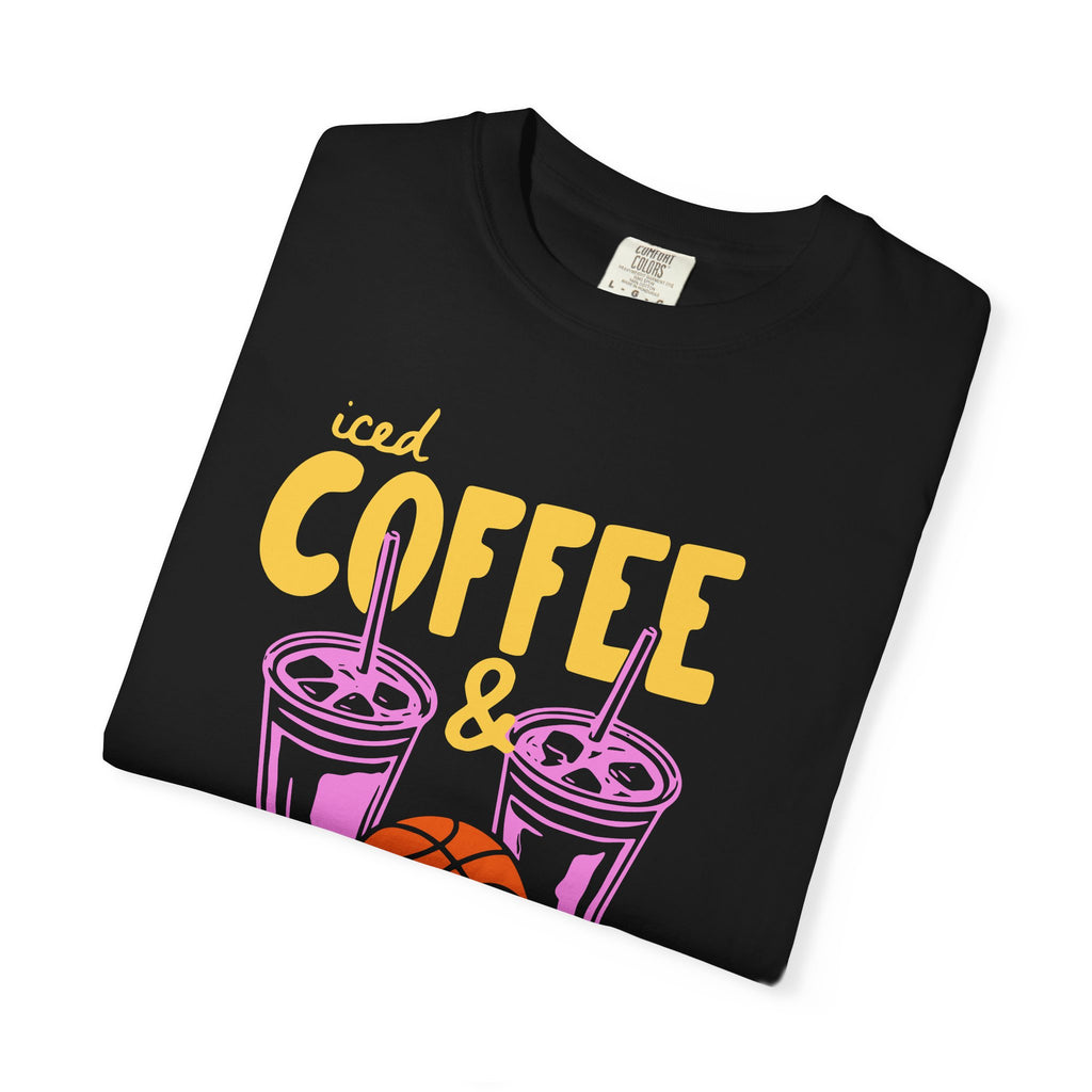 Iced Coffee and Basketball T-Shirt