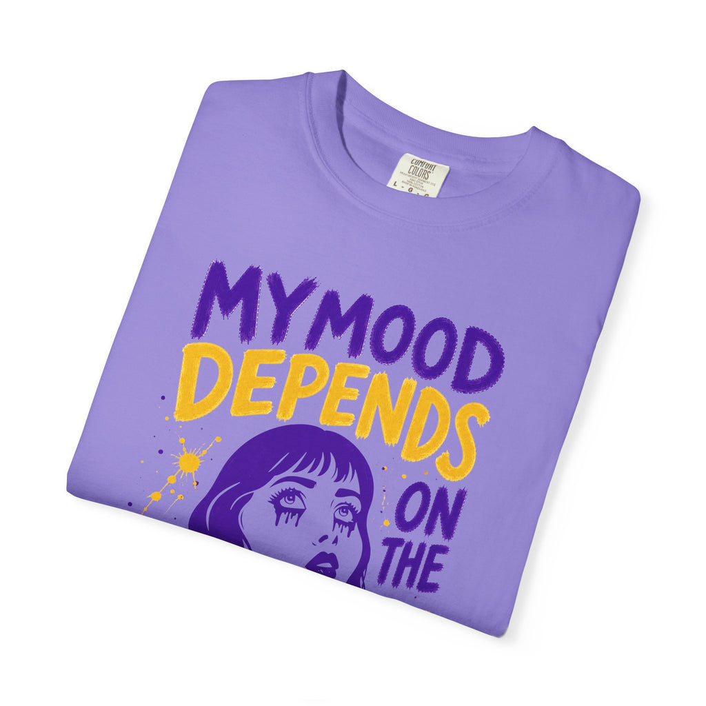 Moody Girl (Purple/Yellow) T-Shirt