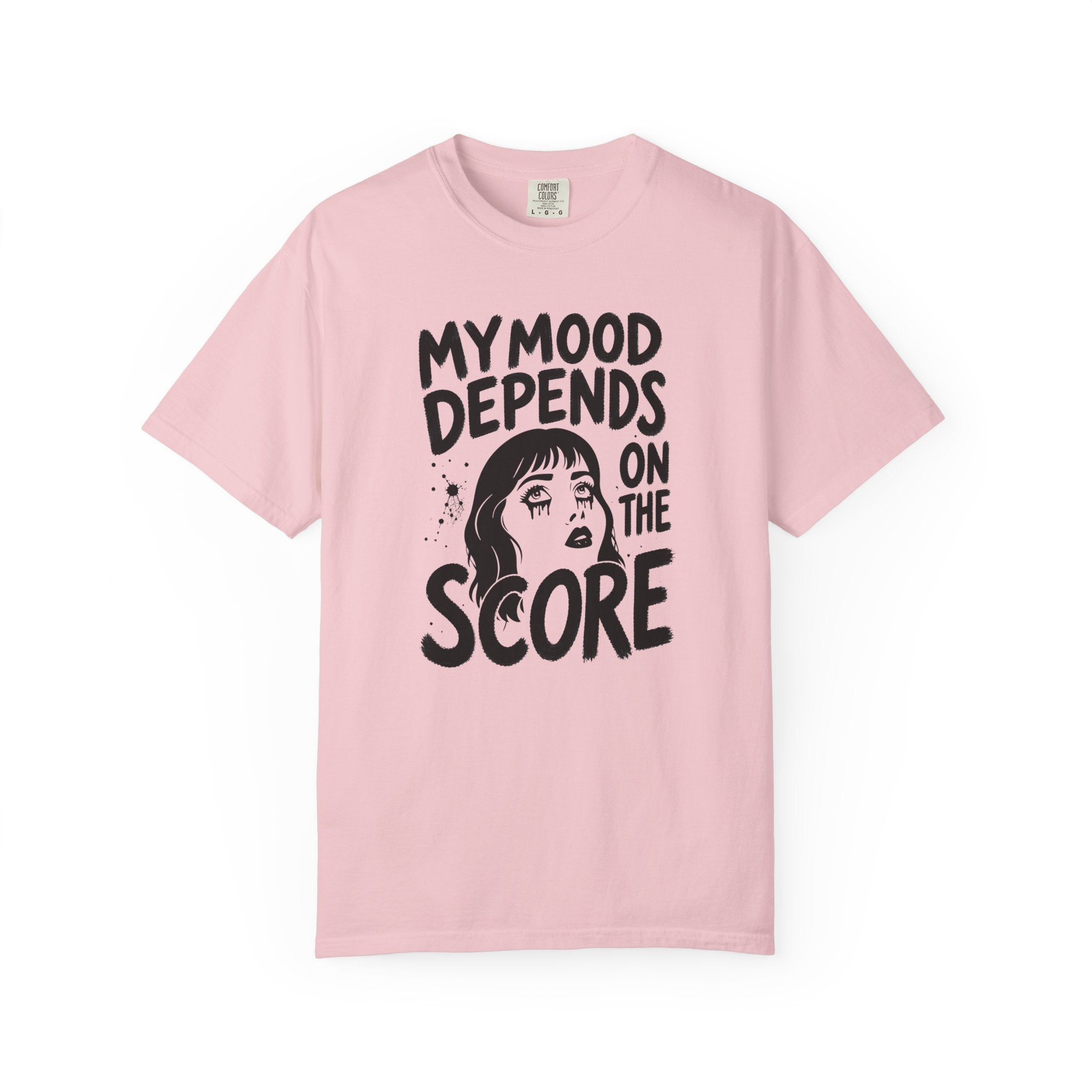 Moody Girl (Black) T-Shirt