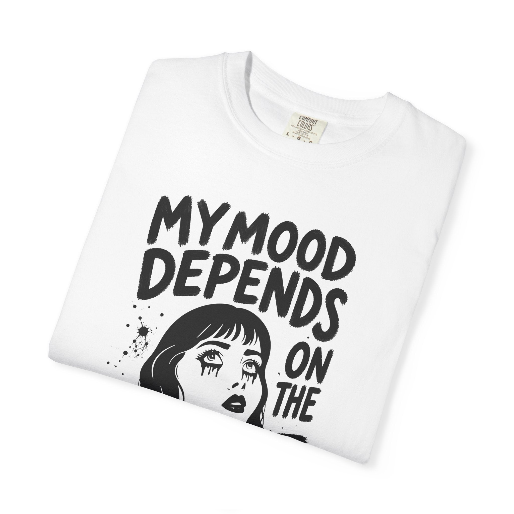 Moody Girl (Black) T-Shirt