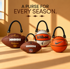 Handmade Mini-Football Purse