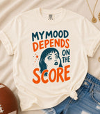 Moody Girl (Teal/Orange) T-Shirt