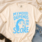 Moody Girl (Light Blue) T-Shirt
