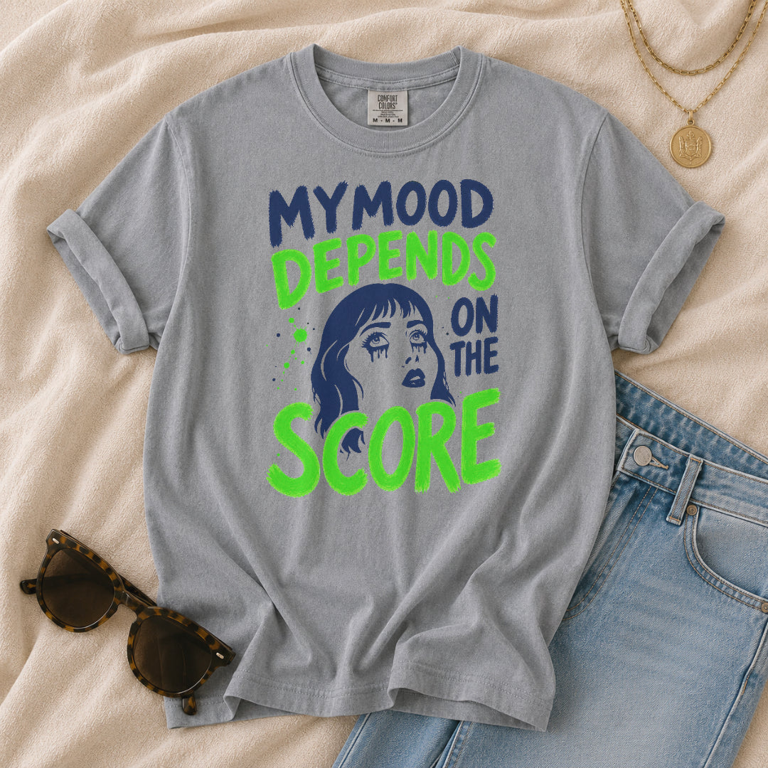 Moody Girl (Neon) T-Shirt