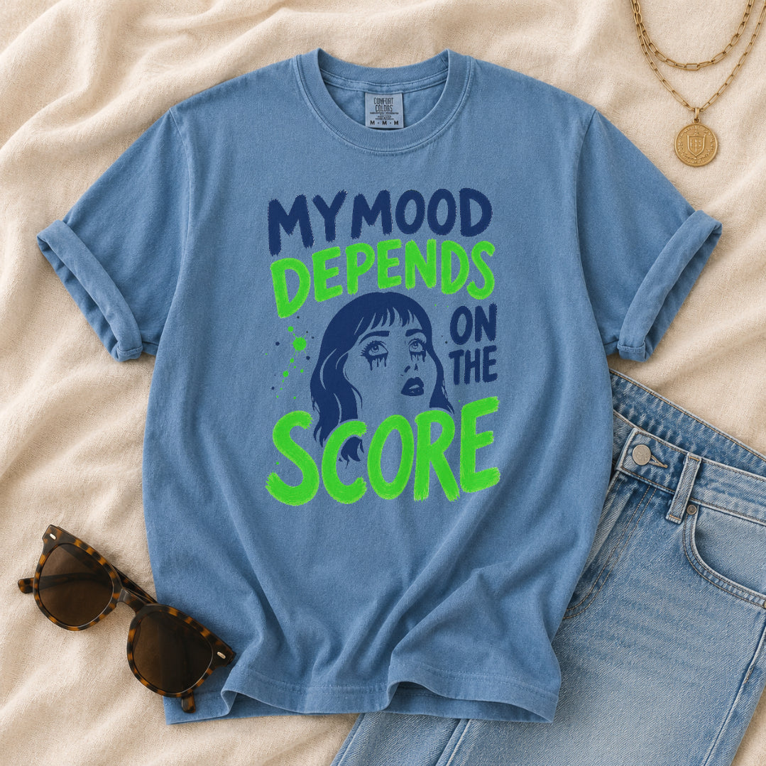 Moody Girl (Neon) T-Shirt