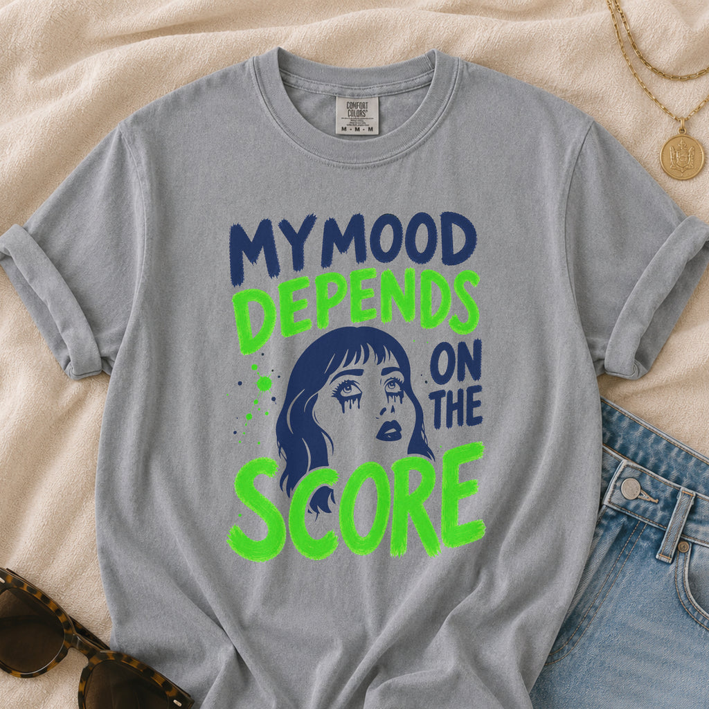 Moody Girl (Neon) T-Shirt