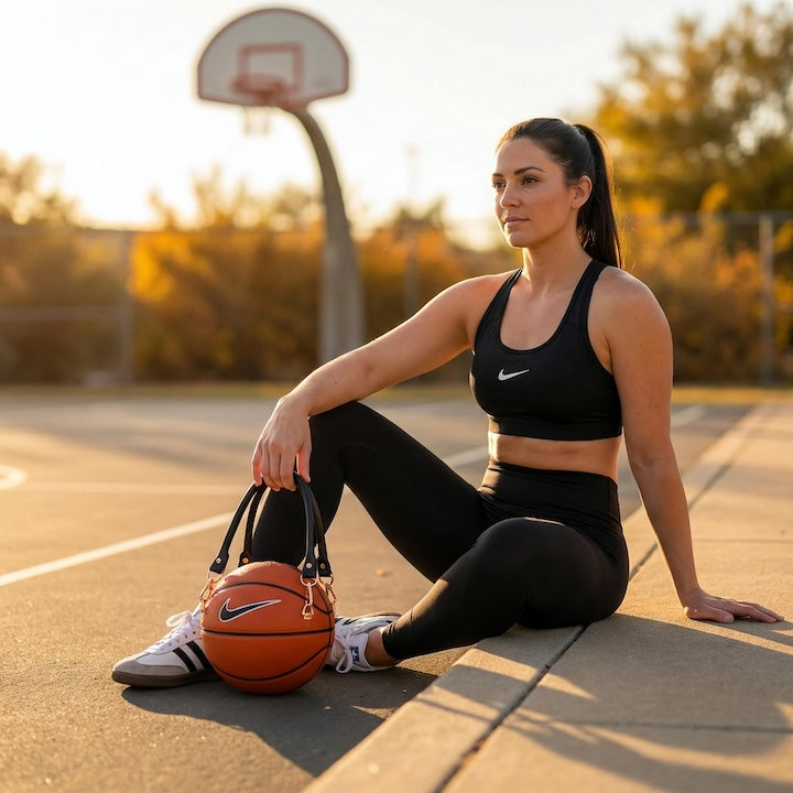Handmade Mini Basketball Purse