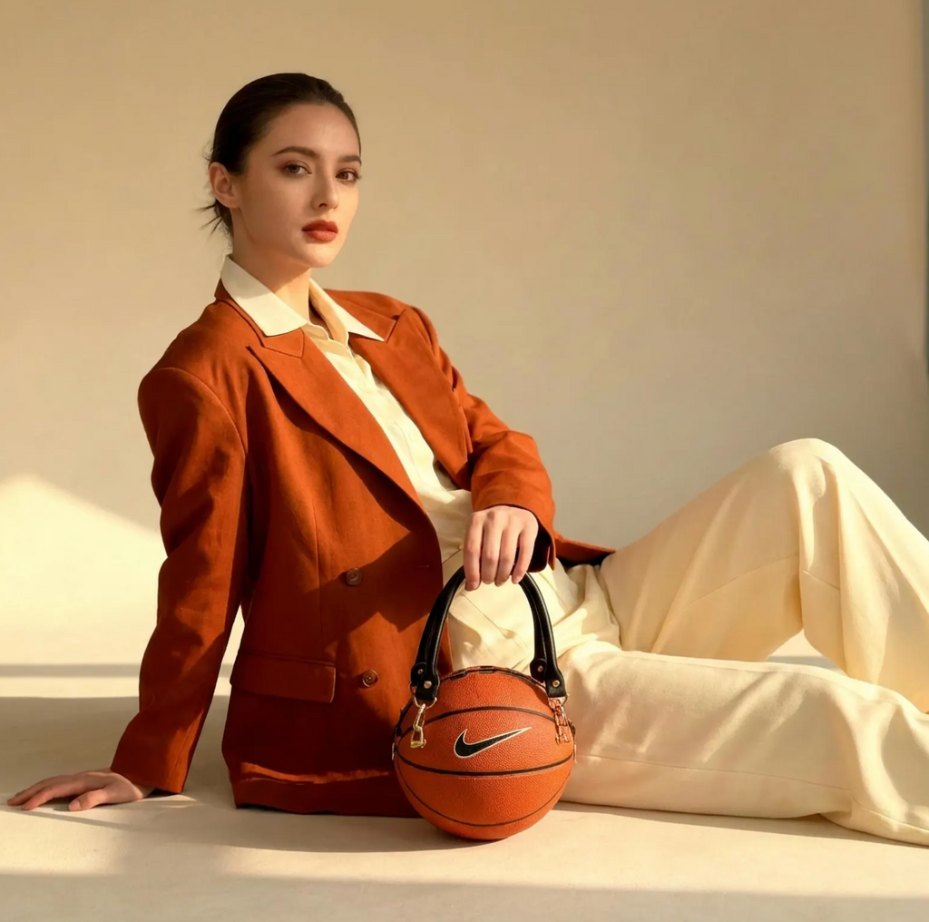 Handmade Mini Basketball Purse