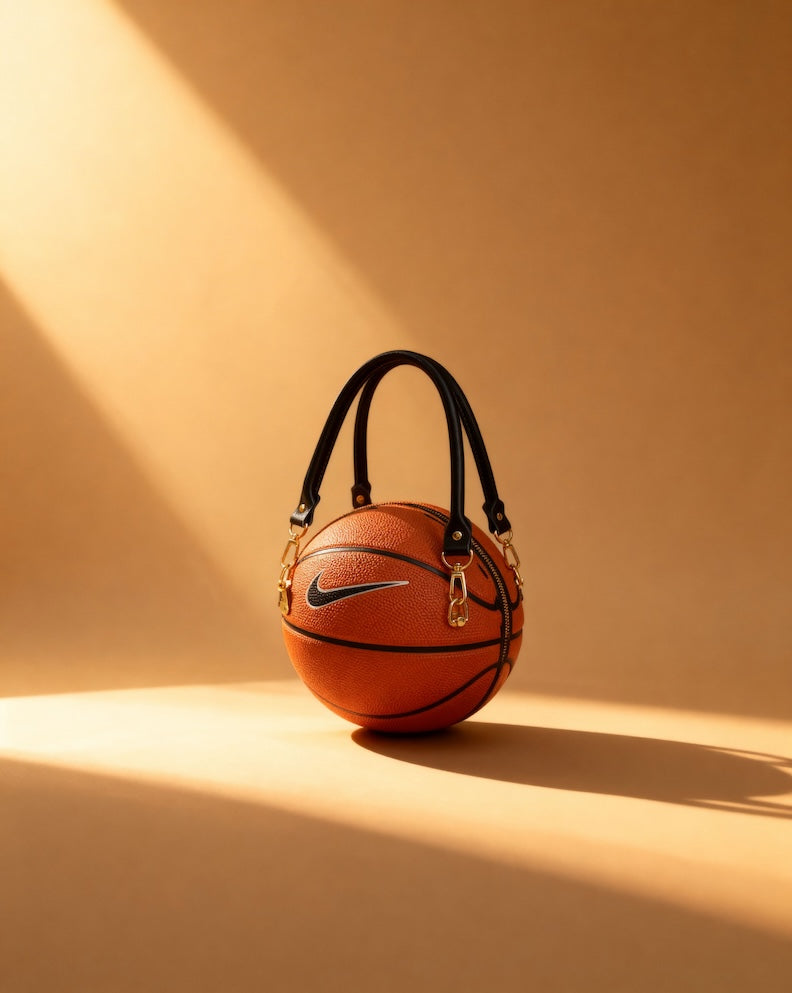 Handmade Mini Basketball Purse