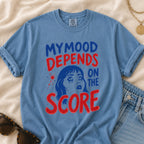 Moody Girl (Red/Blue) T-Shirt