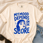 Moody Girl (Blue) T-Shirt