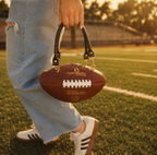 Handmade Football Purse