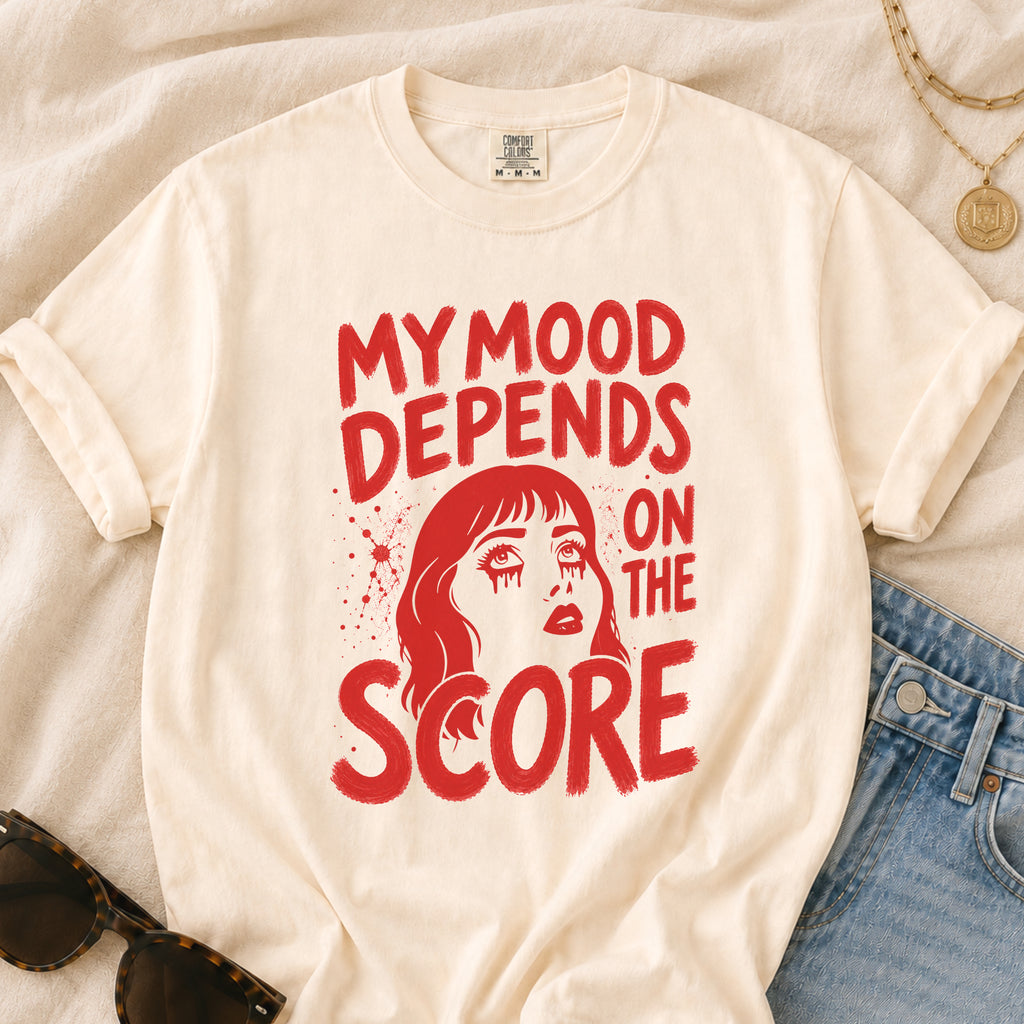 Moody Girl (Red) T-Shirt