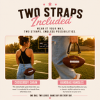 Handmade Football Purse