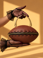 Handmade Mini-Football Purse