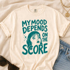 Moody Girl (Teal) T-Shirt
