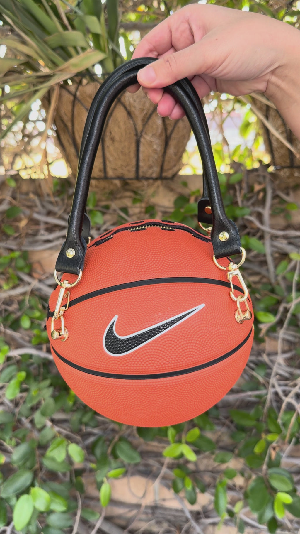 Handmade Mini Basketball Purse