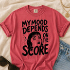 Moody Girl (Red/Blue) T-Shirt