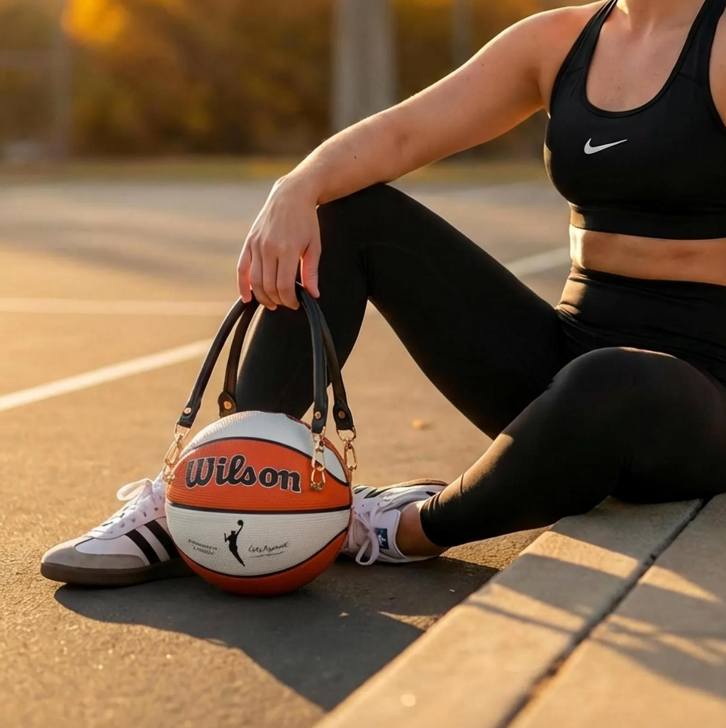 Handmade Mini Women's Basketball Purse